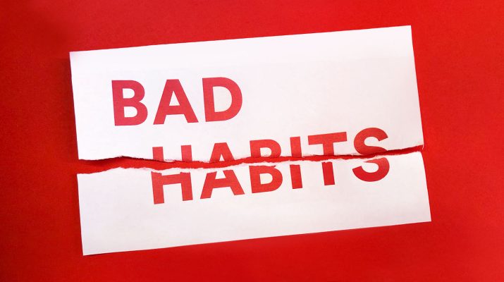 5 Bad Habits to Leave In 2021